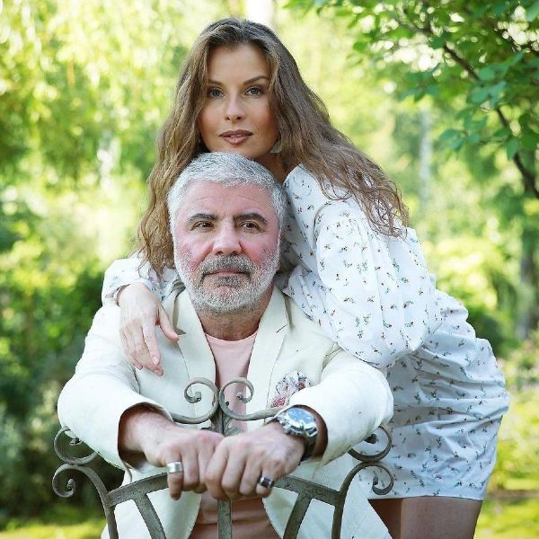 сосо Павлиашвили с женой